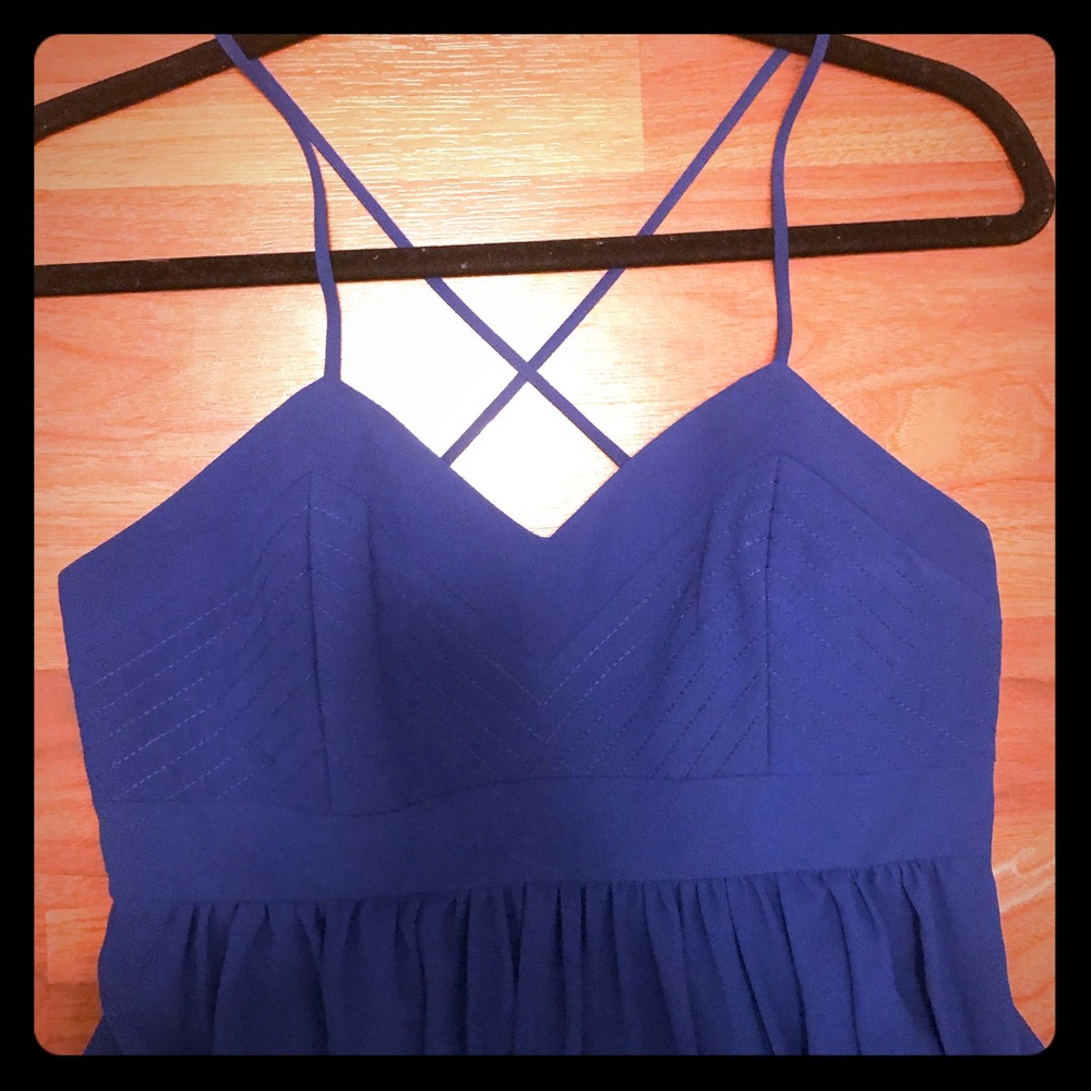 Royal blue Badgley Mischka Dress size 2